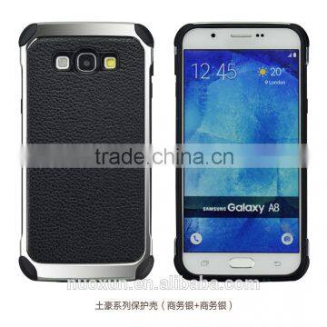 Brilliant Quality OEM Electroplated Case Dual Layer Ultime Rugged Protedtion Armor Tech Accessories Case for GalaxyA8/A7/A5 photo-5