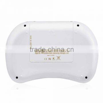 2.4GHz Wireless Mini Keyboard Mouse Touchpad for PC Android TV BOX HTPC White Keyboard photo-3