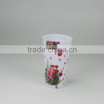 plastic flower cup