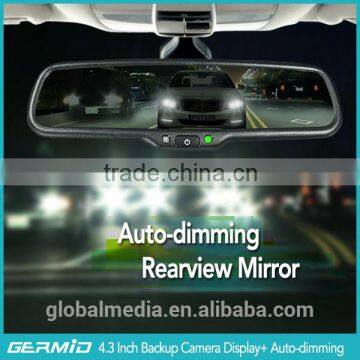 car accessories 4.3' autodimming Rear View Camera Mirror Germid automobile parts