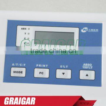 Visible Laboratory Spectrophotometer 722N Si Photodiode 320-1020 nm photo-2