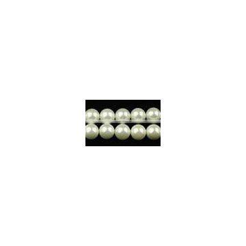 Shell Pearl Plain round Gemstone Beads(SL55284)