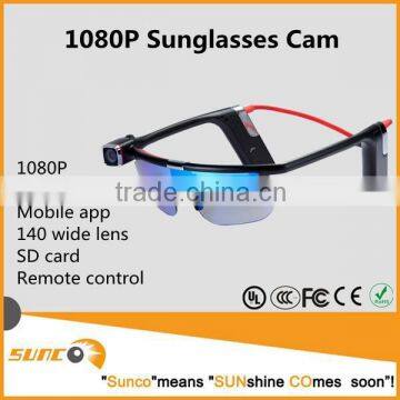 1080P built-in Wifi Sports Sunglasses Camera, Hd Camera Sunglasses