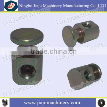 color zinc plated T pin with hole