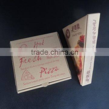 Factory price high quality corrugated E-flute paperboard pizza box