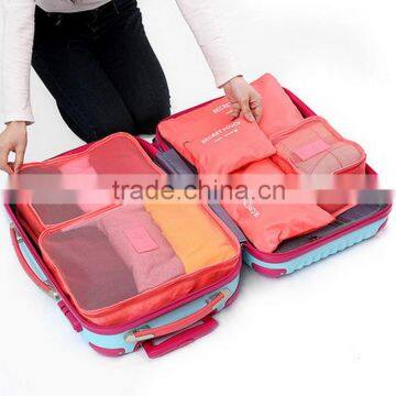 Professional travel organizer bag set with CE certificate