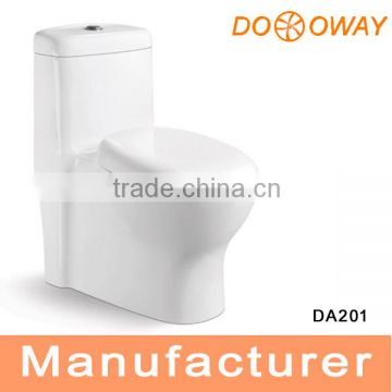 hot sales siphonic one piece toilet bowl DA201