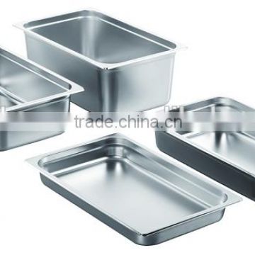 811-25CT Made In Guangzhou China Quality 1/1 size stainless steel anti jam gn pan