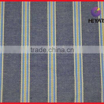 Custom cotton twill smart men stripe shirt fabrics