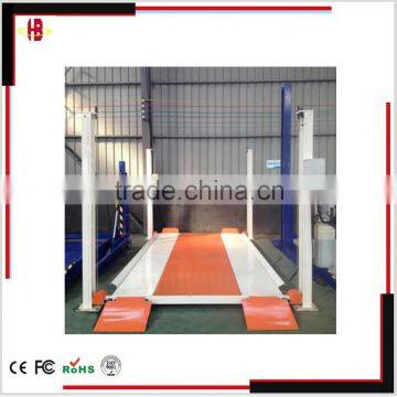 Automatic Four Post Vehicle Parking Lift with CE