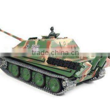 RC Tank Metal/Airsoft German Jagdpanther Smoke and Sound Metal Pro 1:16 Electric RTR RC Tank (Metal Gear and Track Upgraded)/Hot