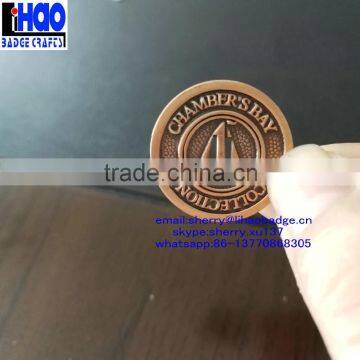 2016 High Quality Die Casting Cheap Custom Coins With Hollow Out Logo photo-6