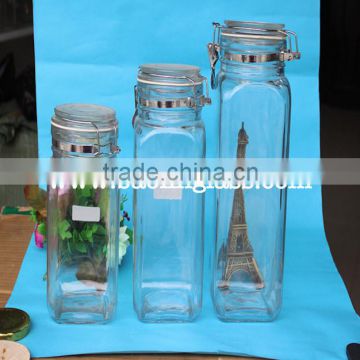 Glass preserve glass jars