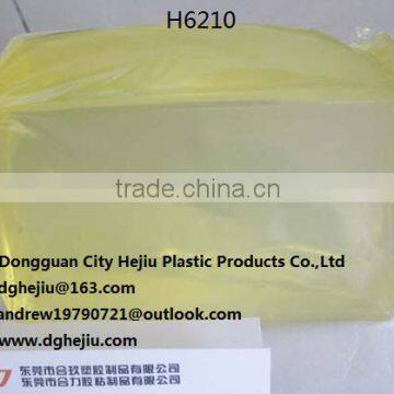 Synthetic resin with SIS whte semi-transparent hot melt adhesive Glue block for nonwoven cloth bonding and glass-fiber H6210