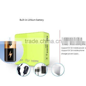 2016 High Quality 800 Lumens Micro HD HDMI Movie DLP Projector UC50 photo-5