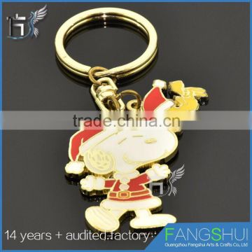 Fast delivery low price christmas keychain hot selling