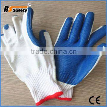 BSSAFETY factory price 2016 wholesale cotton knitted exfoliating keeper hand gloves making machine