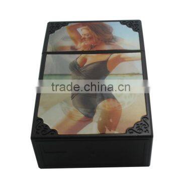 Cigarette Case with 3d sticker pic