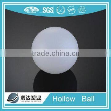 6" large hollow plastic ball for water floating balls not grind or sewage disposal