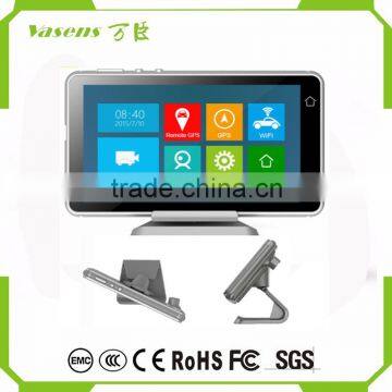 5.0" IPS Touch Android 4.4 FHD1080P Dash Camera Parking Car Dvrs Rearview Mirror Video Recorder Car DVR Dual Camera GPS photo-6