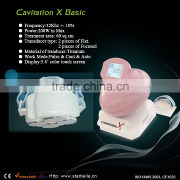 professional ultrasonic beauty equipment (Cavitation X Basic)