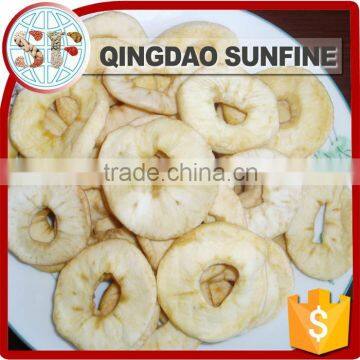 Sweet organic dried apple rings fruit