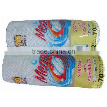 200g Recycled Paper Towel Roll With Core photo-5