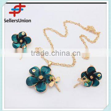 No.1 Yiwu & Ningbo Exporting Commission Agent Wanted Unique Design Chain Fancy Custome Necklace Sets Jewelry Set photo-3
