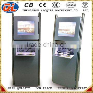 Public Dual Screen Cell Phone Charging Station kiosk