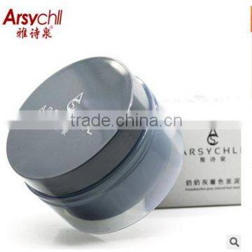 disposable gray natural hair coloring dye clay color 80g korean star style