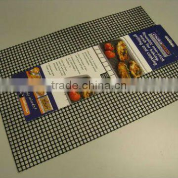 High temperature PTFE fiberglass fabric anti-slip baking mesh mat