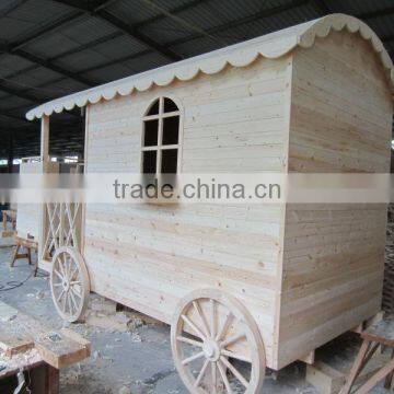 2016 Kids Outdoor Cheap Wooden Playhouse Like Carriage photo-3