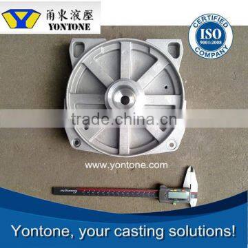 Yontone YT823 33 Years Experience ISO9001 Factory Beatiful Appearance AlSi9Cu3 Aluminum Green Sand Casting PDF