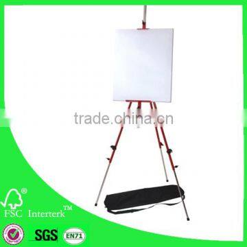 Red Black Metal sketch easel metal easel for ar