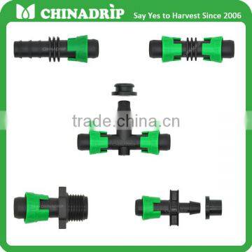 Drip Irrigation Lock Ring Coupling for Drip Tape