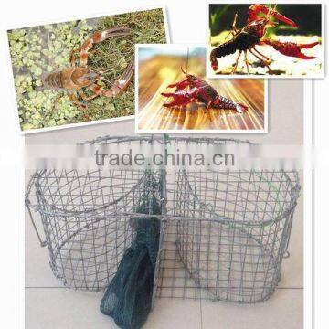 Best quality fishing wire mesh crayfish trap for sale