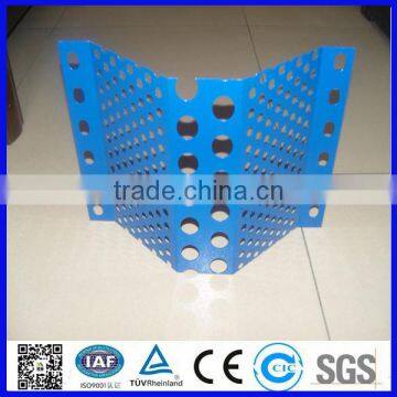 Powder coated perforated metal sheet panel fence from China