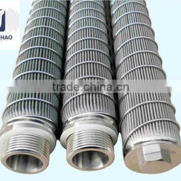 Sintered high temperature resistant oil filter