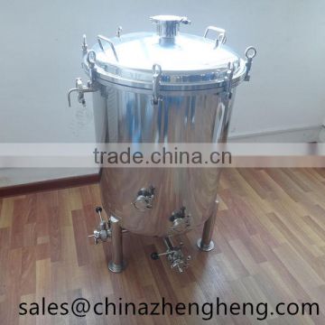 Stainless steel small bright beer tanks