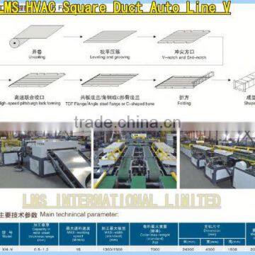 LMS duct manufacturing machines