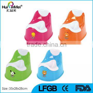 Hot Sell Easy Clean Plastic Baby Potty