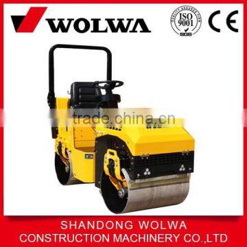 1 Ton Operating Vibrator Double Drum Road Roller photo-2