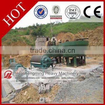 HSM CE CIQ wet pan mill with new type gearbox