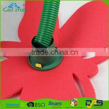 Flower Shape 360 Round Watered Inserted Plastic Garden Irrigation Sprinkler photo-3