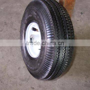 10 Inch Inflatable Pneumatic Rubber Wheel 4.10/3.50-4 photo-5