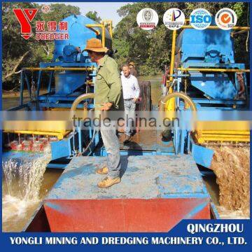 100t/h Bucket Chain Gold Dredger For Sale photo-2