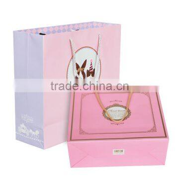Gift Promotional Packaging Paper Bags With Cotton Handle photo-4