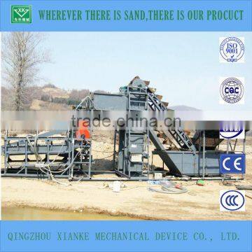 Silica Sand Bucket Chain Washer Plant for sale