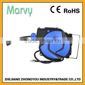 Car Air Supply Retractable Air Hose Reel With 10+1m PU-mesh Hose photo-4