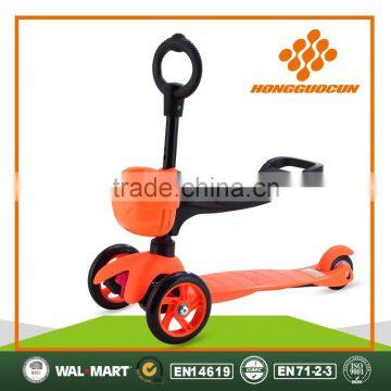 Hot Sale Three Light Wheels 3 in 1 Baby Scooter photo-3
